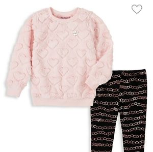 Juicy Couture Girls Sweater and Leggings Set…